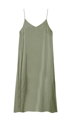 Samantha V-neck Tencel dress